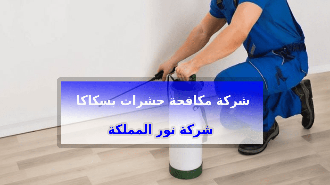 شركة مكافحة حشرات بسكاكا الجوف 0543966267