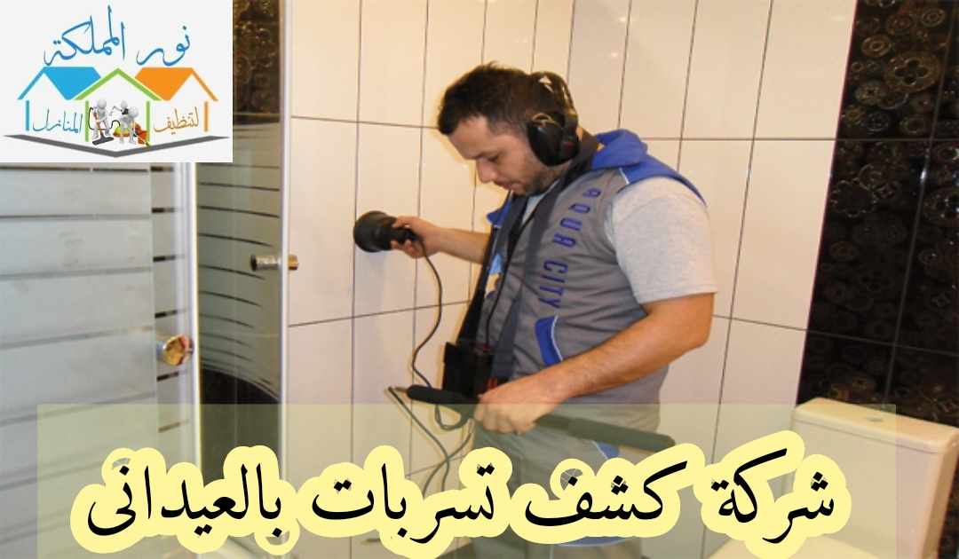 شركة كشف تسربات المياه بالعيدانى