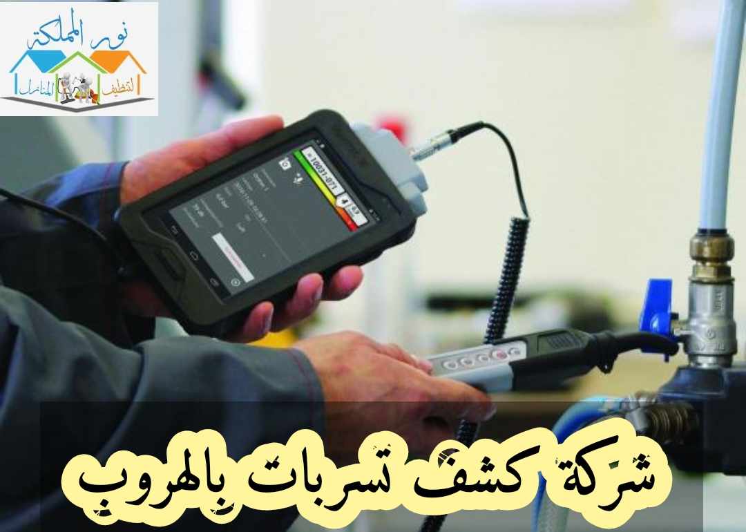 شركة كشف تسربات المياه بالهروب