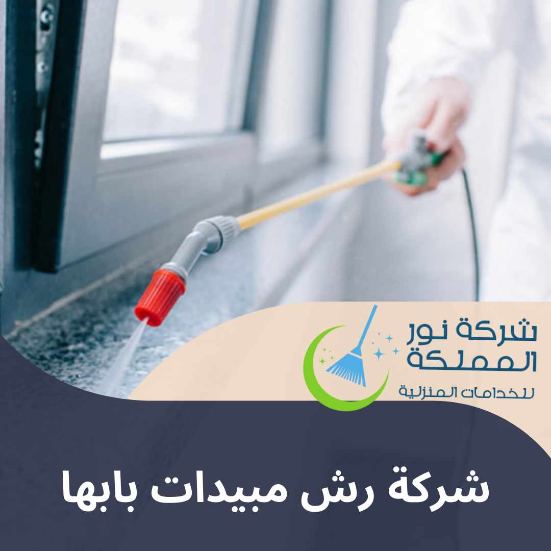 شركة رش مبيدات بابها