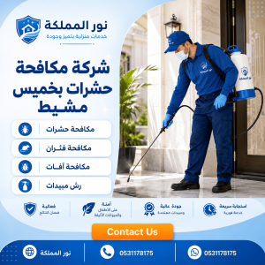شركة مكافحة حشرات بخميس مشيط