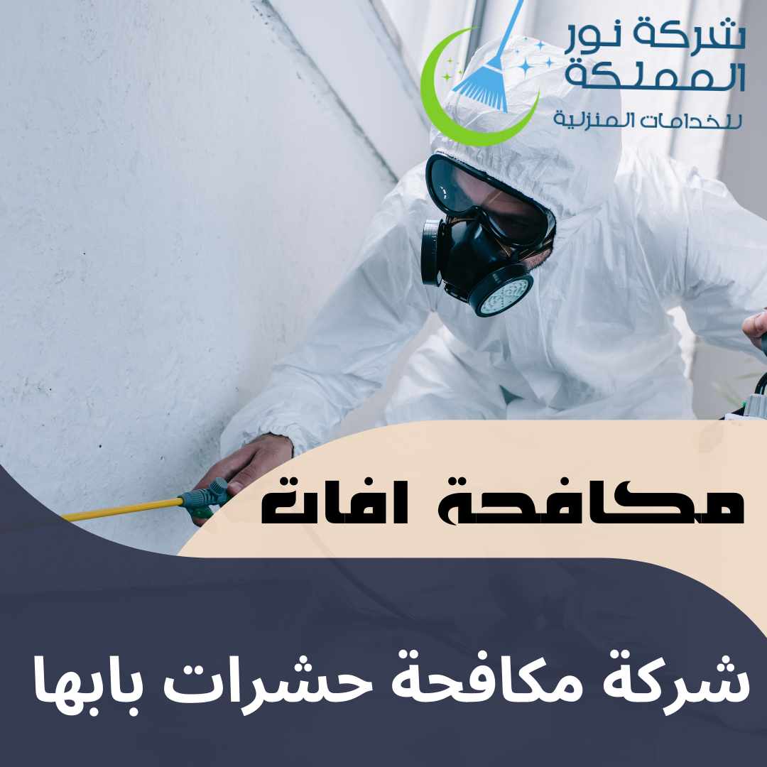 شركة مكافحة حشرات بابها