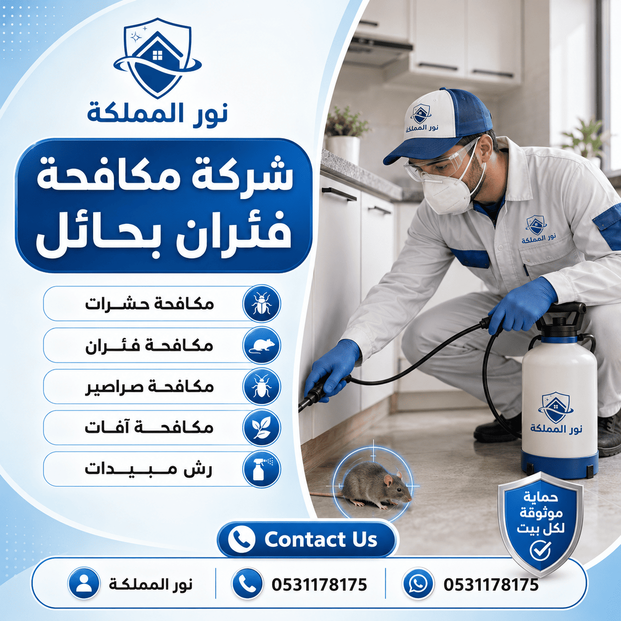 شركة مكافحة فئران بحائل